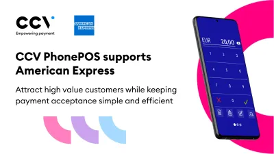 CCV PhonePOS x AMEX banner