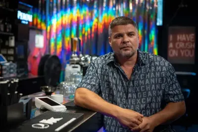 Valy Pintiuc, eigenaar Bar Blend