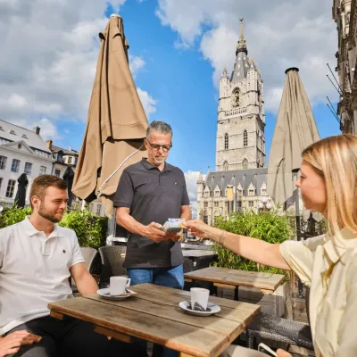 Brasserie Bridge Gent afrekenen