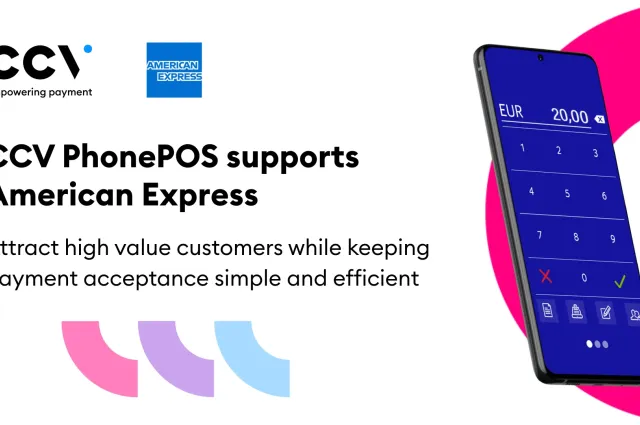 CCV PhonePOS x AMEX banner